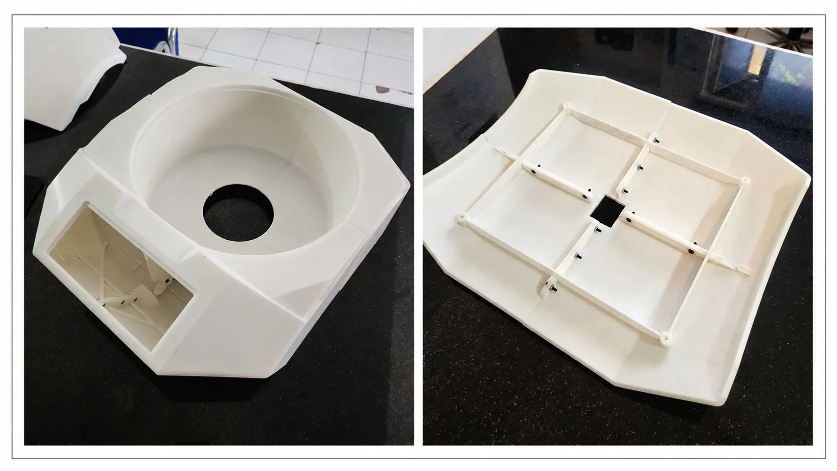Working within a fixed mechanical footprint — centrifuge enclosure design